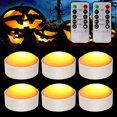 thumbnail image 4 of Naiovety Luz LED Tamaño compacto Accesorios para el hogar Lámparas decorativas exquisitas Artesanía Decoraciones de Halloween Decoración de Iluminación navideña Forma redonda, 4 of 6