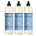 thumbnail image 1 of Jabón líquido para platos Mrs. MEYER'S CLEAN DAY Rain Water 480 ml x3, 1 of 8