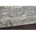 thumbnail image 3 of 9' X 12' Gray and Ivory Medallion Power Loom Area Rug, 3 of 11