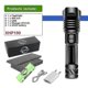 thumbnail image 2 of Potente linterna Led Super Xhp190 de 1000000 Lm, linterna Led 18650 Xhp90, linterna táctica recargable por Usb, lámpara de mano con Zoom, 2 of 5