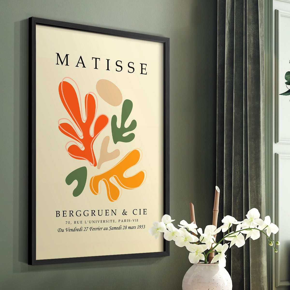Matisse LXXXII Framed Print - Solid Wood