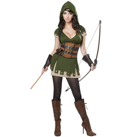 Adult Lady Robin Hood Womens Costume