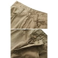 thumbnail image 5 of Men's Cotton Cargo Pants, Multi-Pocket Loose Fit Casual Work Pants for Men,Size 32-42, 5 of 7