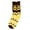 Coffee, variant on DJN Cute Cotton Socks Soft Comfy Mid-Crew Socks for Women Everyday Casual Ankle Socks Yellow One Size