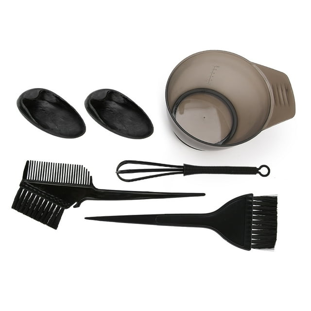 Peine portátil para barba y cabello Jadeshay Herramienta de salón de teñido Color negro