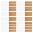 thumbnail image 1 of FONDOTIN 1 Set Kraft Paper Bookmark Sleeves with OPP Bags for Creative Users Organization, 1 of 8