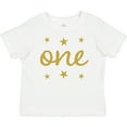 thumbnail image 3 of Inktastic 1st Birthday One Gold Boys or Girls Baby T-Shirt, 3 of 5