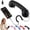 Black, variant on Retro Phone Handset for iPhone Android Cell Phone,Type-C Corded Receiver with Volume Control,Vintage Wired Handset for Clear Calls and Stylish Desktop Use
