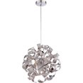 thumbnail image 4 of Quoizel Rubans Pendentif 5 Lumières en Chrome Poli, 4 of 6