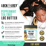 Lockology Peppermint Loc Retwist Butter for Dreads; Natural Locking Tea Tree; Dreadlock Products