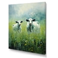thumbnail image 2 of Designart "Cow Grazing In Lush Green Pastures" Animals Cow Wall Decor, 2 of 7
