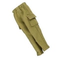 thumbnail image 2 of 1/12 Women Casual Pants Miniature Clothing for 6 inch Figures Doll Model Green, 2 of 7