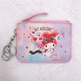 thumbnail image 1 of Sanrio-monedero de Hello Kitty My Melody para niños, cartera Kawaii, pompón de Anime, Purin, Cinnamoroll, tarjetero, Pu, regalos, 1 of 4
