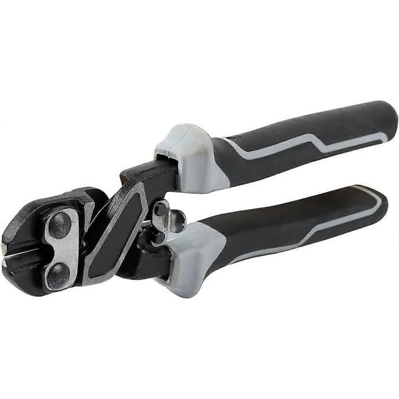 Mini Bolt Cutters with Safety Lock, 8"