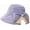 Purple, variant on Womens Wide Brim Sun Hats UPF50+ UV Packable Beach Hat Summer Bow Decoration Bucket Cap for Travel