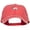 Red, variant on French Bulldog Embroidered Washed Cap - Red OSFM