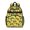 Monster Cartoon Truck Yellow Pattern, variant on Monster Cartoon Truck White Pattern Cute School Backpack Bag for School with Padded Back and Adjustable Shoulder Straps 15.25"x11.5"x5.25"