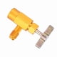 thumbnail image 5 of Tihebeyan Herramienta De Toque De Refrigerante De CA, Válvula De Latón De Refrigerante De CA 1/4SAE Construcción De Metal Sólido De Servicio Pesado Para R-134A R-134 AC, 5 of 7