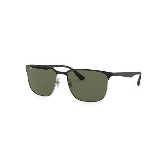 59MM Square Metal Polarized Sunglasses