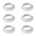 thumbnail image 1 of Replacement Rings for E14 Shade - Triomphe Plastic - 28mm - White Pack of 6, 1 of 1