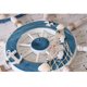 thumbnail image 2 of Imikeya Nautical Decor Wooden Boat Ship Steering Wheel Beach Fishing Net, 2 of 4