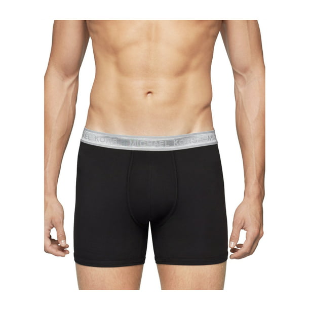 Begyndelsen Fremmedgørelse cykel Michael Kors Mens Stretch MicroFiber Underwear Boxer Briefs - Walmart.com