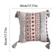 thumbnail image 3 of Fundas de cojín bohemias tejidas a mano con borlas – Fundas de cojín suaves y decorativas para sofá, cama, silla, sala de estar, dormitorio, decoración bohemia con cremallera invisible, 3 of 6