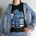 thumbnail image 5 of Cypher Sage Sneaker Bot University Blue Retro Sneaker Black T-Shirt, 5 of 13
