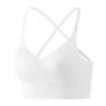 thumbnail image 4 of Women's Low Back U-Shaped Backless Bra - Convertible Spaghetti Straps, Seamless Sleeping Bralette - Nylon/Spandex, Sizes S-XL, 4 of 6