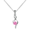 EUHDSSDE Ladies Necklace Fashion Special Design Diamond Shiny Titanium Steel Clavicle Necklace Cross Necklace For Women