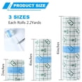 thumbnail image 2 of XIRQI 2026 New 3 Rolls Second Skin Tattoo Cover,Waterproof Tattoo Aftercare Bandage Breathable Tattoo Cover Up Patch Tape Tattoo Film 2",4",6" X 2.2 Yard Tattoo Supplies for Healing Wrap Swimming, 2 of 8
