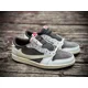 thumbnail image 2 of AJ1 Retro Low Travis Scott Reverse Mocha Unisex Sneakers DM7866-162, 2 of 6