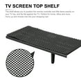 thumbnail image 2 of MasteelfCA 1Pc Iron Multifunctional STB Rack Home Router Stand Black TV Shelf, 2 of 8