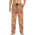 thumbnail image 3 of GZHJMY Llama Pajama Pants for Men, Lounge Pants Lightweight Men Pajama Bottoms with Drawstring Pockets, Christmas New Year Birthday Gifts, Small, 3 of 6