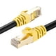 Câble Internet Cat 7, Câble Réseau Ethernet Extérieur RJ45 10 ft, Câble Réseau LDKCOK, Câble Réseau Cat7 Robuste de 26AWG – image 2 sur 5