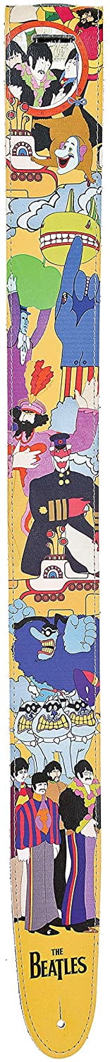 D'Addario Beatles Guitar Strap, Yellow Submarine