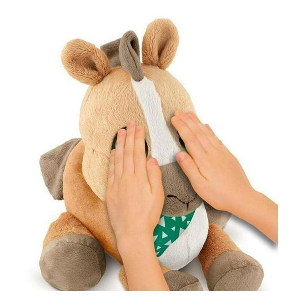 Peluche Interactivo Chicco Peekaboo Sonidos Rosa Bodega Aurrera