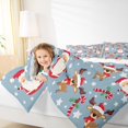 thumbnail image 4 of jejeloiu Santa Claus Bedding Comforter Set,Happy New Year Twin Comforter Sets,Christmas Theme Bedding Set For Girls,Breathable Room Decor Reversible,2 Pieces, 4 of 8
