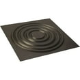 thumbnail image 6 of Ekena Millwork 19 5/8"W x 19 5/8"H Wade EnduraWall Decorative 3D Wall Panel, Universal Aged Metallic Weathered Steel (12-Pack for 32.04 Sq. Ft.), 6 of 6