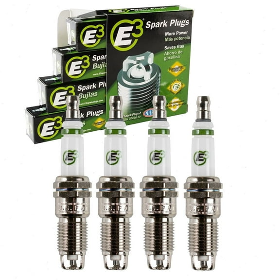4 pc E3 Spark Plugs compatible with Ford Ranger 2.3L L4 2009-2011
