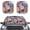 Boho Mandala Flower, variant on Jiueut Butterfly Cherry Blossom Print Foldable Car Windshield Sun Shade 2-Piece Sun Heat Blocker UV Rays Protector Universal Fit Vehicle Interior Accessories Summer