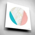 thumbnail image 5 of Epic Art 'Pink Marble Circle III' by Seven Trees Design, Acrylic Glass Wall Art, 12"x12", 5 of 8