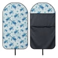 thumbnail image 6 of XYZCANDO Watercolor Sea Turtle Car Seat Towel Cover - Waterproof Sweatproof Protector - Universal Fit for Cars, SUVs, Trucks - Moisture-Wicking Beach Style Accessory, 6 of 9