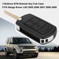 thumbnail image 3 of Cubierta de Llave Remota Aramox, Cubierta de Llave Abatible para Control Remoto de Coche, Reemplazo de Mantenimiento Negro para Range Rover 2005-2010 EOTVIA NO, 3 of 6