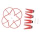 thumbnail image 1 of Hélice + Cubierta Protectora para B2C B2 Bugs 2w Bugs 2 D80 F18 - rojo Baoblaze RC Drone Propeller Protector, 1 of 8