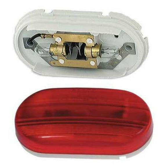 Grote 45262 Duramld Lw Profle,Red "