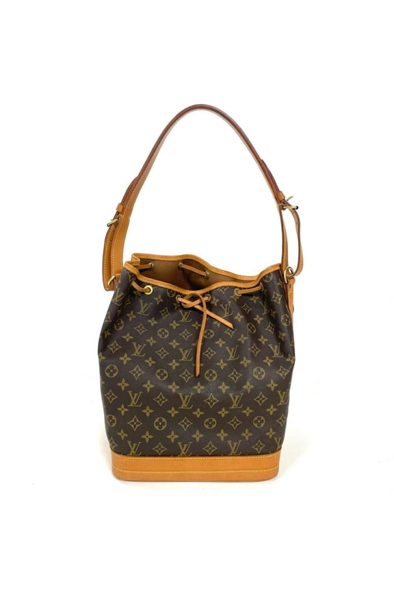 Pre-Owned Louis Vuitton Noe Shoulder Bag, Monogram Canvas, M42224, Brown