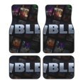 thumbnail image 1 of Qekee Roblox Print Front Car Floor Mats Four-Piece Set Front & Rear Universal Car Floor Mats for SUVs, Trucks, Sedans, 1 of 7