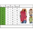 thumbnail image 2 of Roll Up Women's Casual Color Block Sweaters Sweatshirts striped Long Sleeve Shirts Fleece Tunic Tops (US, Alpha, Large, Regular, Regular, Black1), 2 of 2