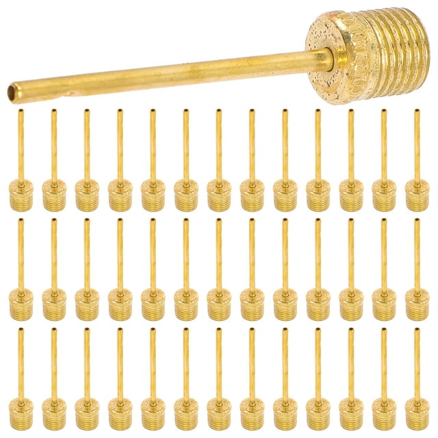 KAKOWELY 100Pcs Football Inflation Needles Balls Inflation Needles Basketball Inflate Pump Needles for Ball,1.5"X0.24"X0.24"